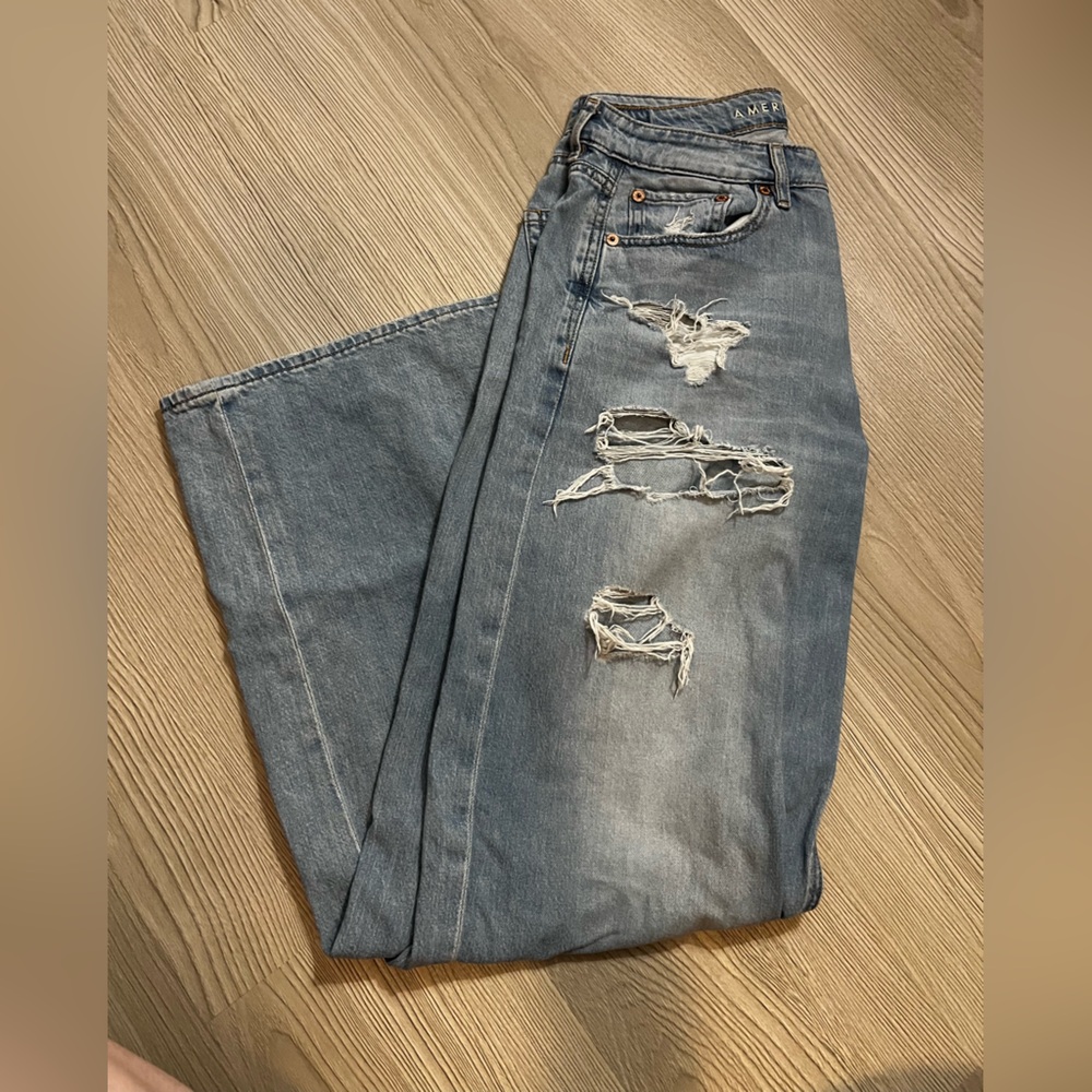 American Eagle Wide Leg Skater Jeans